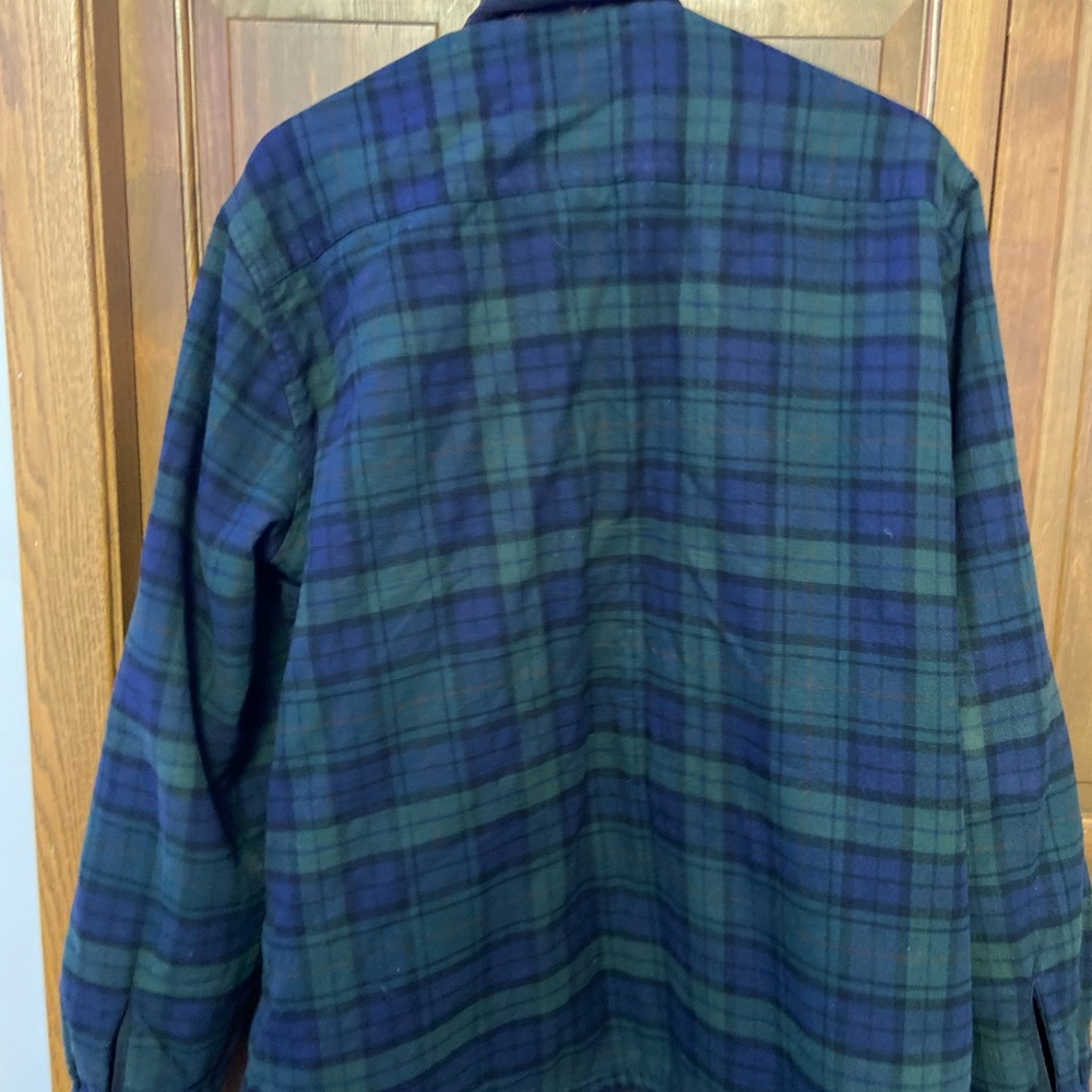 Men’s large classic fit Eddie Bauer fuzzy jacket - Picture 6 of 8